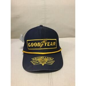 Vintage Good Year Swingster Indy 1997 Victory Lane Rope #1 Racing Hat Cap